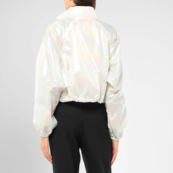 Iridescent tech crop jacket - Picture 14 of 14